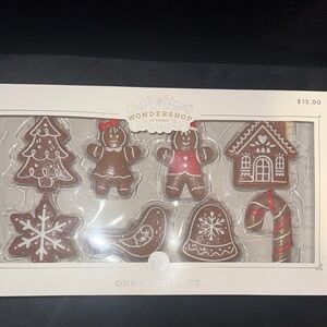 Wondershop Gingerbread Ornament Set